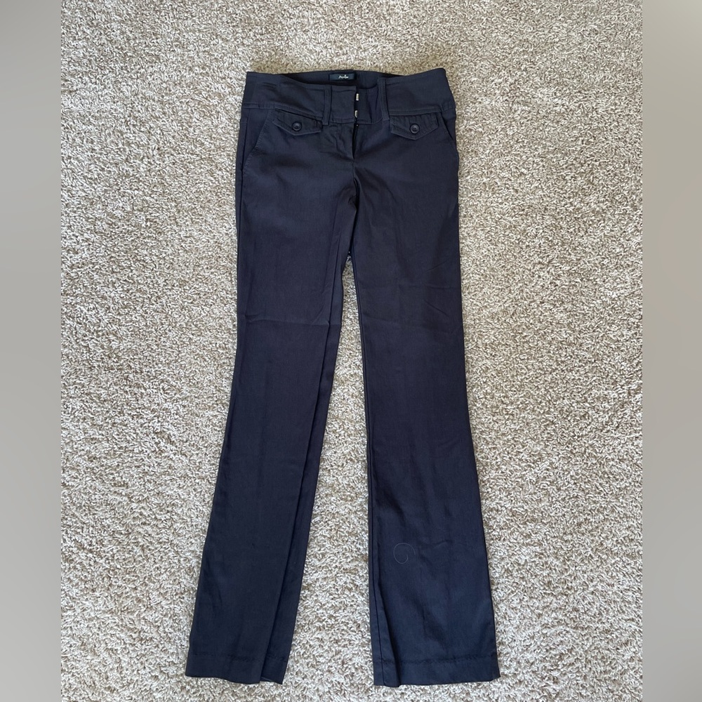 Papaya brown black pants